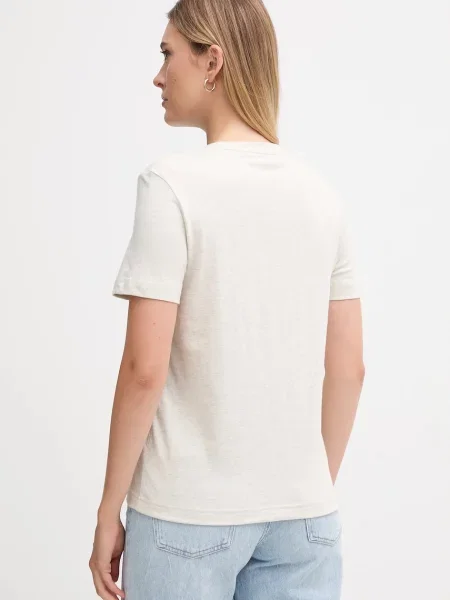 Calvin Klein Jeans basic tričko béžové