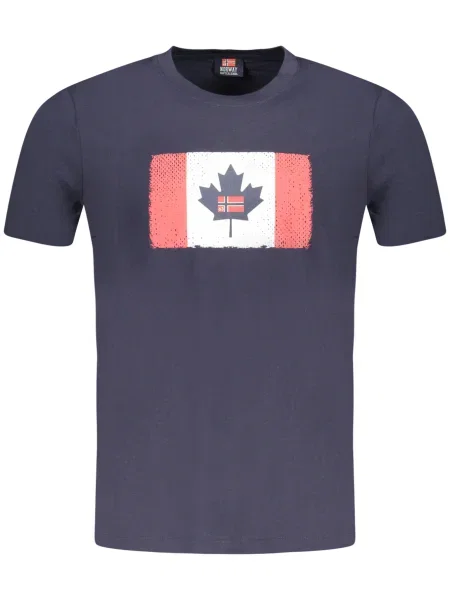 Tricou Norway 1963 scurt albastru