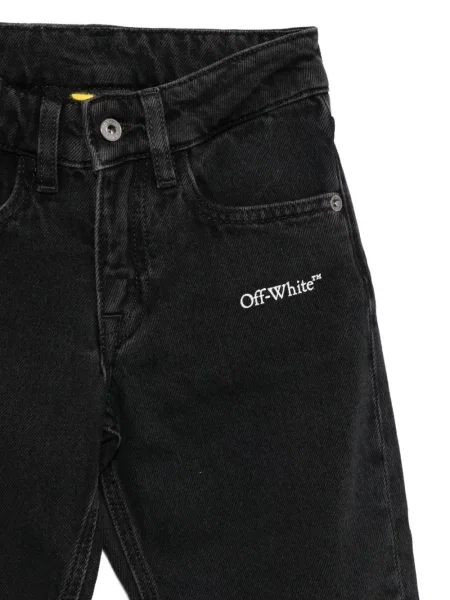 Jeansy dziecięce Off-white białe