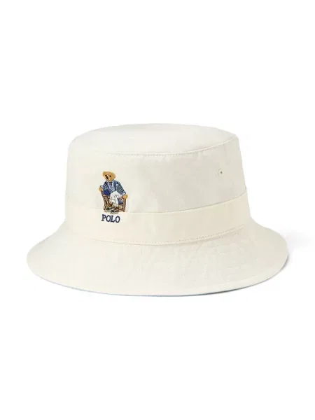 POLO RALPH LAUREN Pălărie alb
