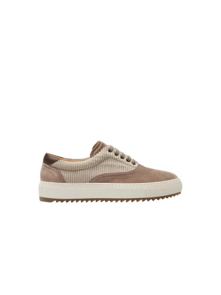 Sneakersy Scarosso skórzane beżowe
