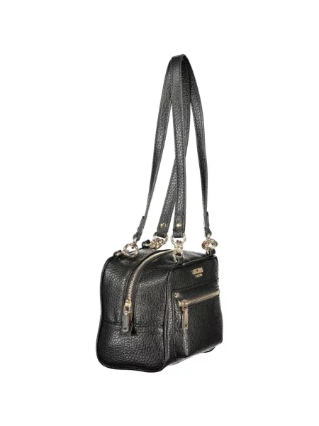 Чанта Guess с автограф черно