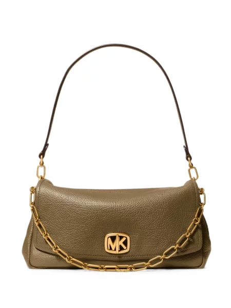 Geantă Michael Kors din piele verde