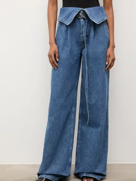 Answear.LAB jeansy niebieskie