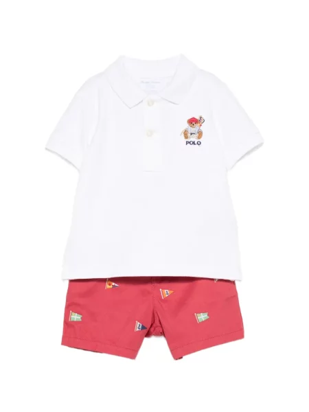 Szorty dziecięce Polo Ralph Lauren białe