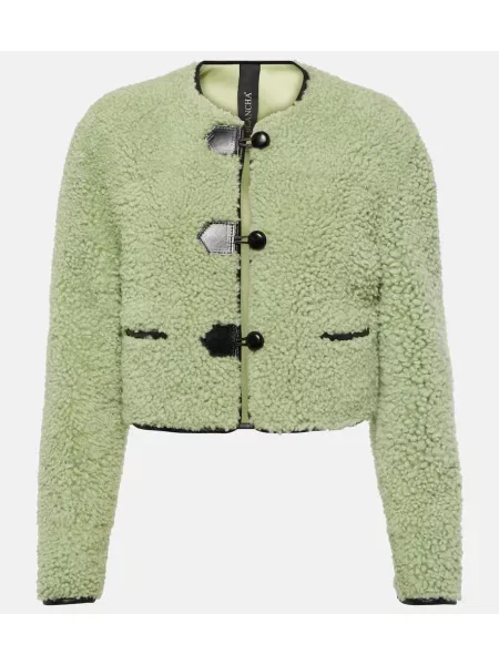 Geanta de piele Blancha verde