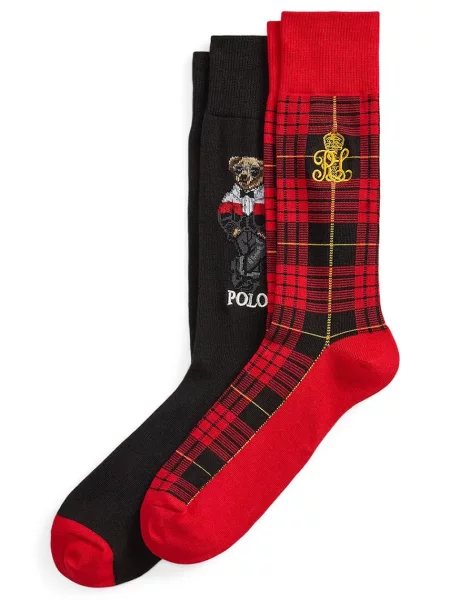 Polo Ralph Lauren κάλτσες ανδρικές με μαύρο