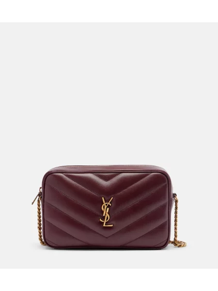 Geanta de piele Saint Laurent din piele mini bordo