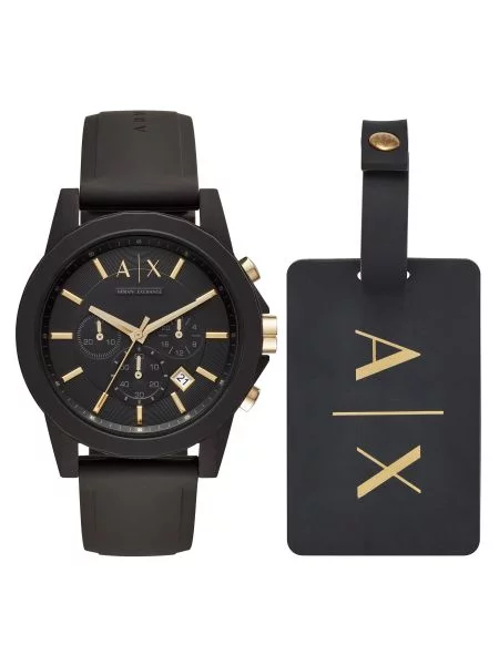 Pολόι Armani Exchange μαύρο