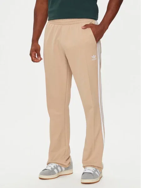 Adidas Spodnie dresowe adicolor beżowy