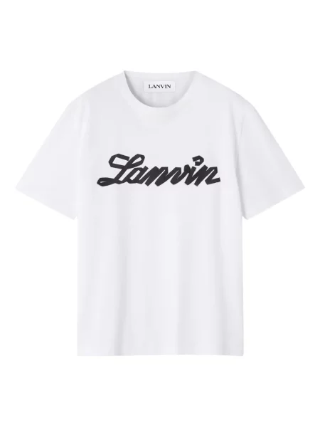 Tricou Lanvin cu imagine alb