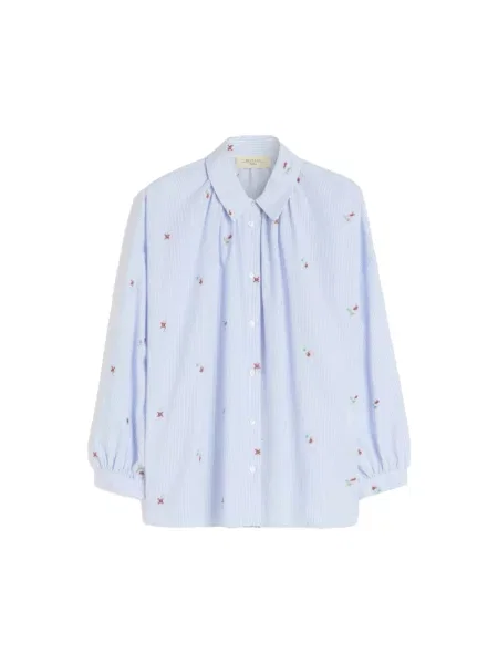 Max Mara Bluzki i koszule Kobieta Max Mara Koszule niebieski