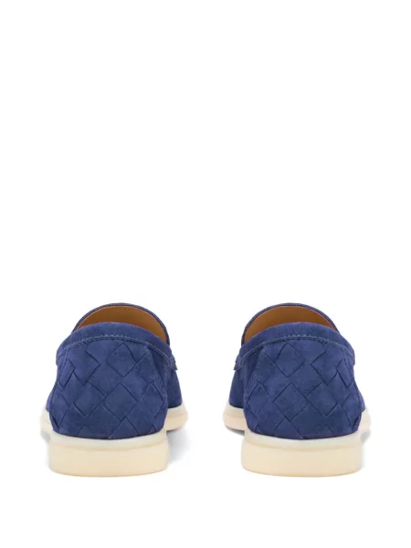 Szarvasbőr loafer Scarosso kék