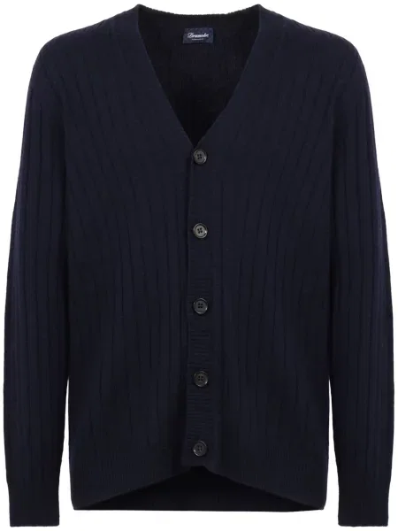 Kardigan Drumohr s V-izrezom plava