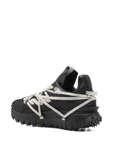 Sneakerși Moncler + Rick Owens chunky negru