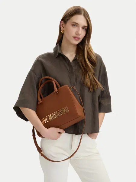 Torbica LOVE MOSCHINO smeđa