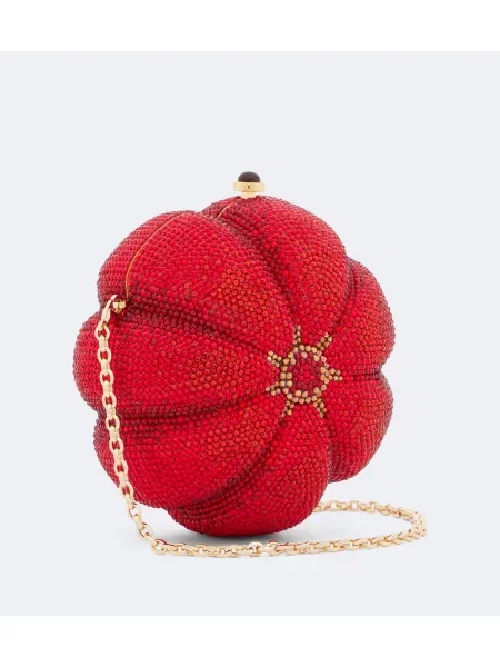Geantă plic Judith Leiber Couture roșu
