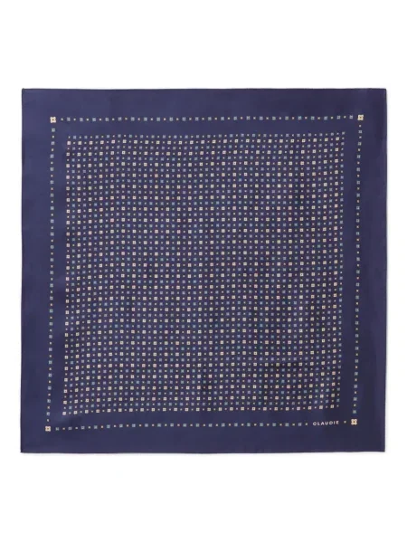 Fular Claudie Pierlot albastru