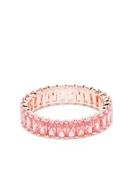 Inel Swarovski de cristal roz