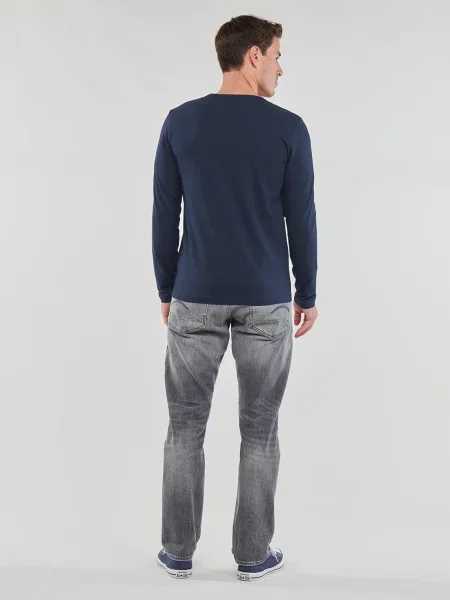 Tricou Pepe Jeans lung albastru