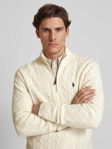 Polo Ralph Lauren sweter wełniany beżowy