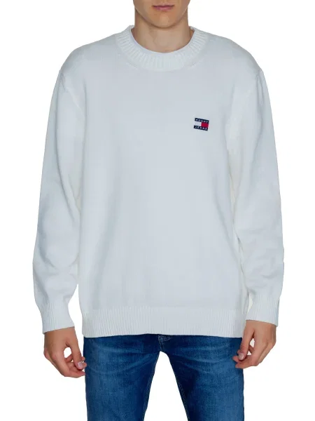 Pulover Tommy Hilfiger Jeans bela