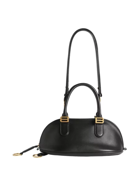 Marynarka Balenciaga skórzana czarna