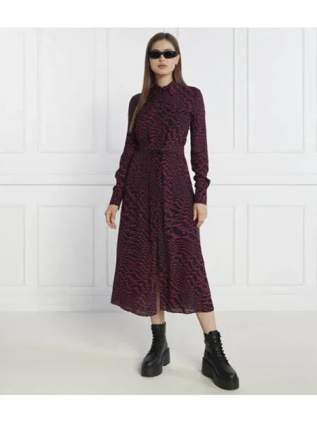 Pinko Rochie cu cordon Asesente negru