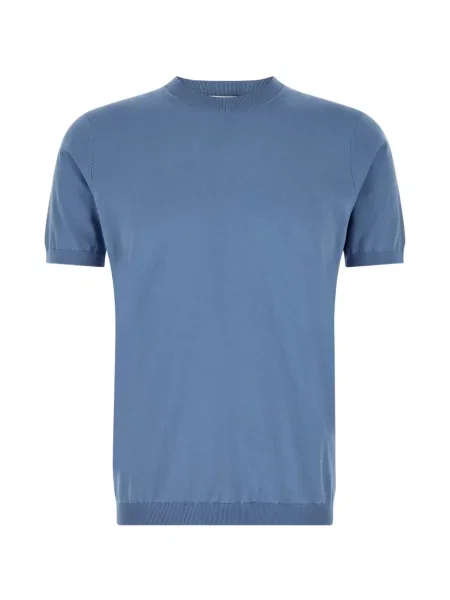 Scurt tricou Paolo Ragazzini tricotate albastru