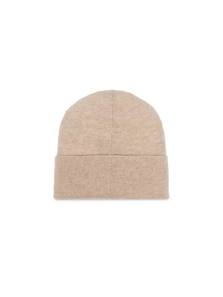 BOSS beanie kapa ženska od vune Laris_hat bež