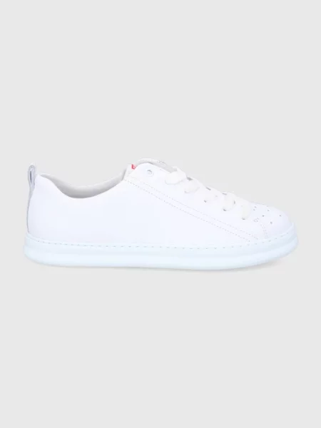 Camper ghete de piele Runner Four alb