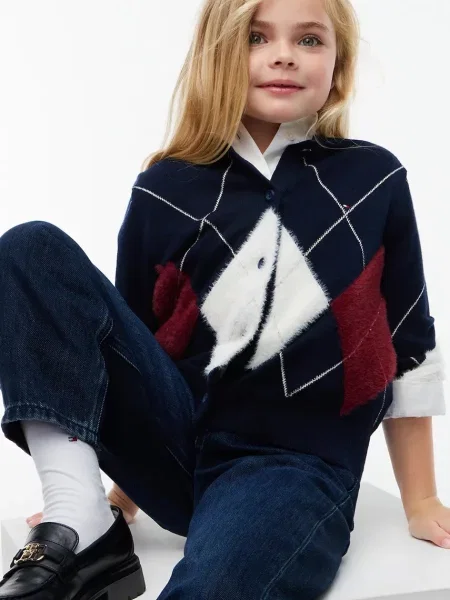 Tommy Hilfiger жилетка за деца с добавена вълна
