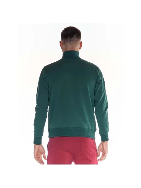 Bunda Leone 1947 s vysokým golierom s autogramom zelená