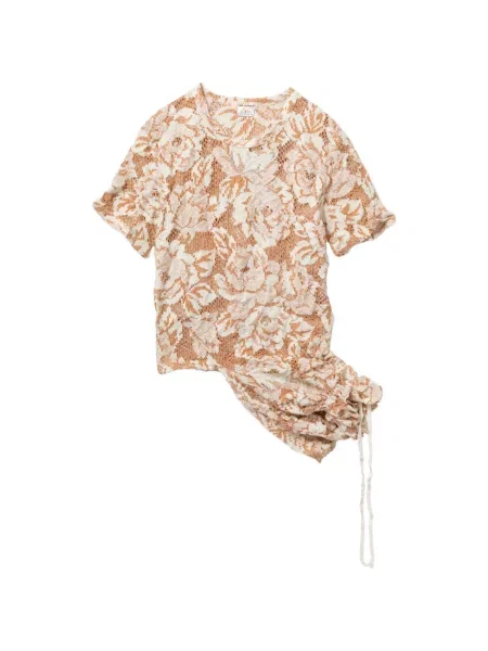 Bluză Comme Des Garçons cu broderie cu model floral