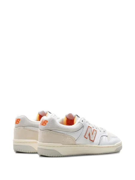 Sneakerși New Balance din piele alb