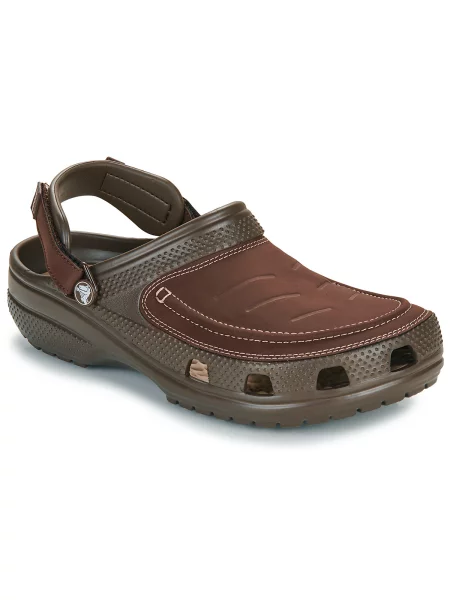 Pantofle Crocs hnědé