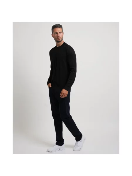 Sweter Armani Exchange wełniany czarny