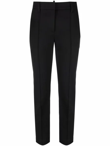 Decupat pantaloni Brunello Cucinelli negru