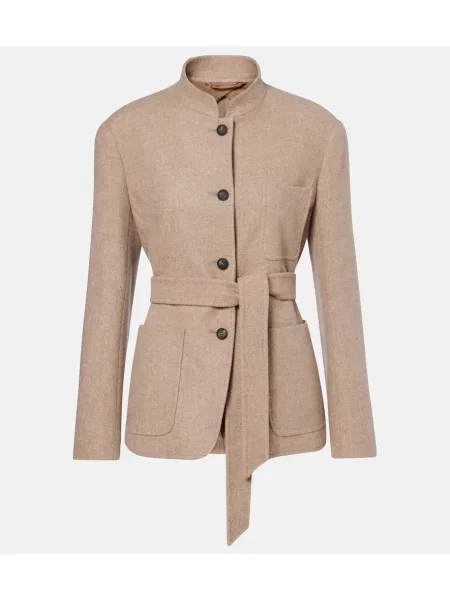 Geacă Max Mara din cașmir maro