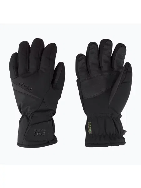 Rękawice narciarskie Level Alpine black czarne