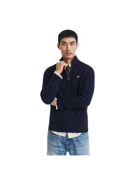 Sweter Gant niebieski