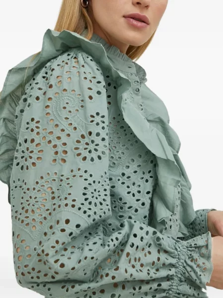 Rochie mini Bruuns Bazaar de costum verde