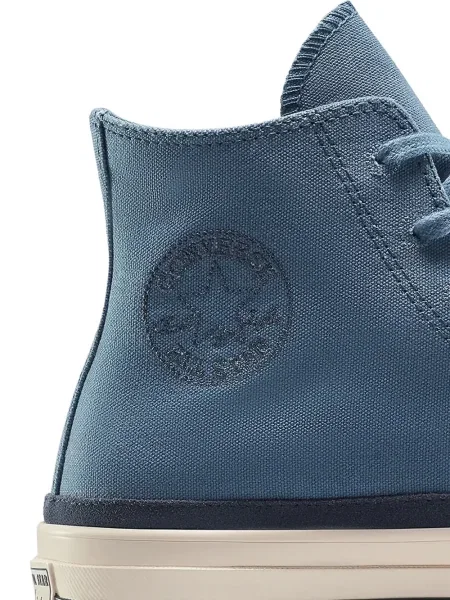 Бягане маратонки Converse Chuck 70 с отворена пета бродирани синьо