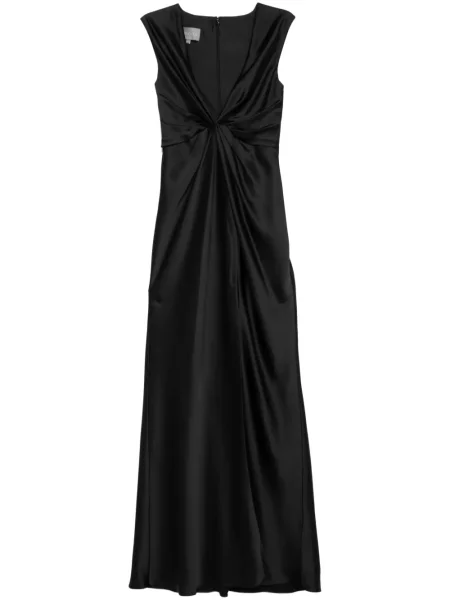 Rochie Amsale drapată de costum negru