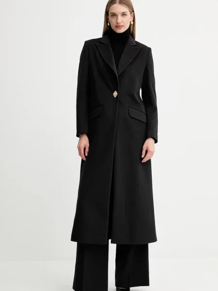 Палто Fracomina черно