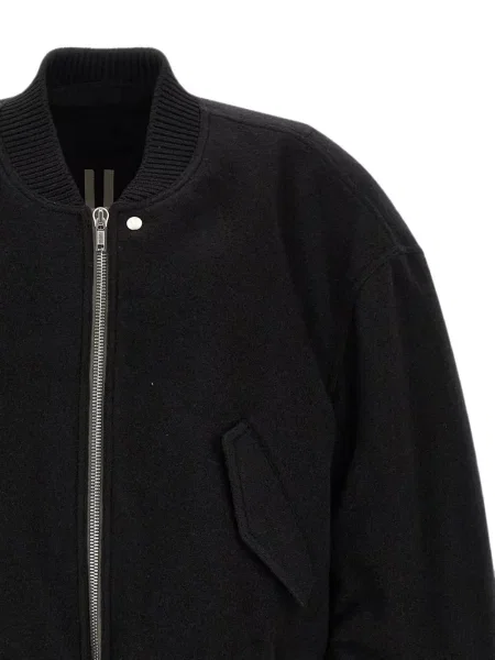 Geacă bomber Rick Owens de lână negru