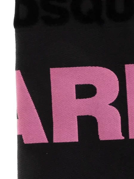 Halat Dsquared2 cu imagine negru