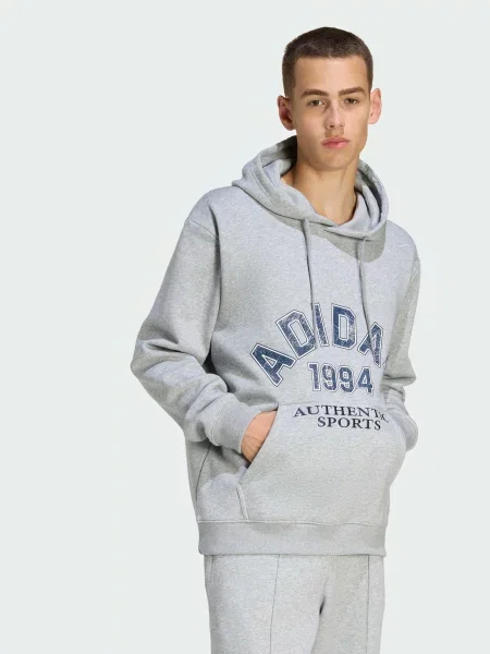 Худи Adidas серое