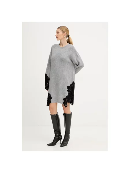 Sukienka mini Pinko szara