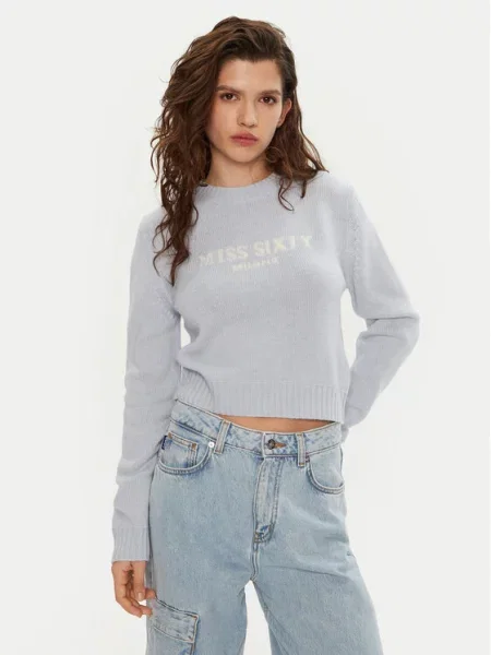 Miss Sixty Светр блакитний
